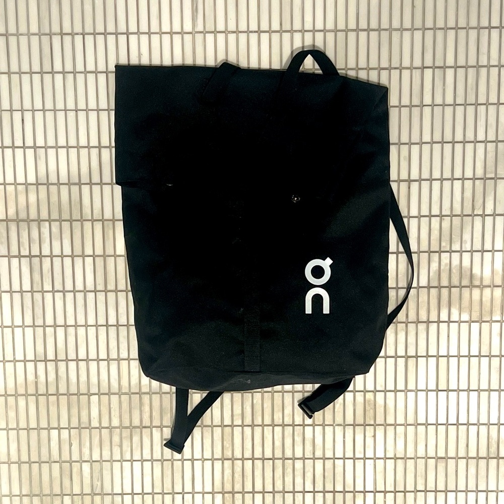 Black On Backpack
